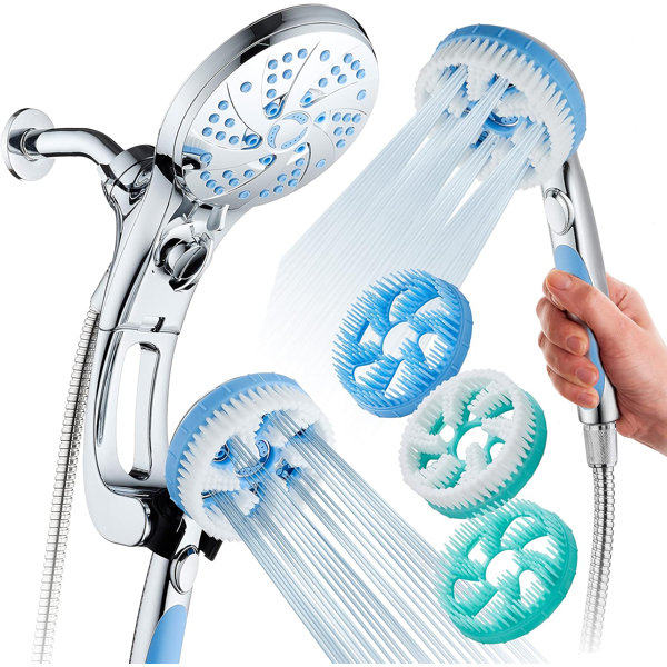 HotelSpa Aquassage By Aquacare Dual Shower Head 2.5 GPM GPM Wayfair